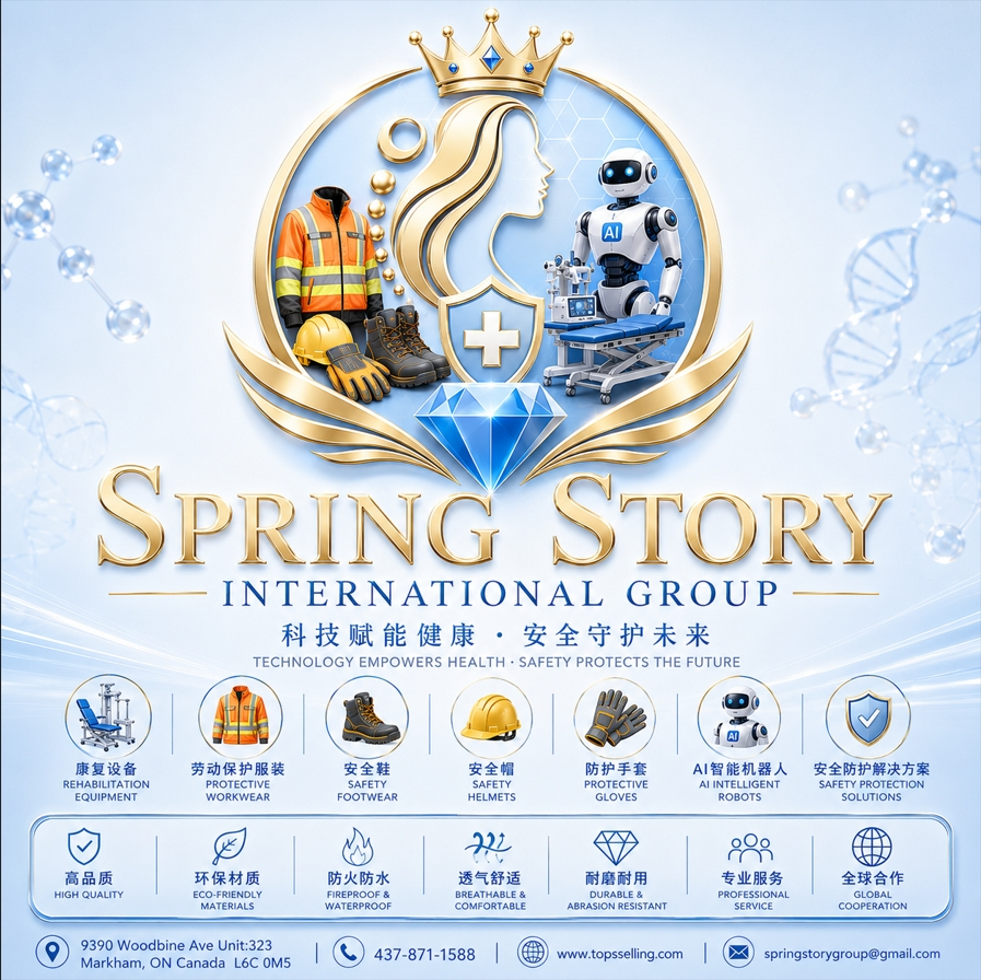 Spring Story International Group brand poster